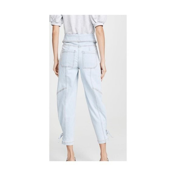Ulla Johnson Kingston Jean in Light Wash - Picture 5 of 7